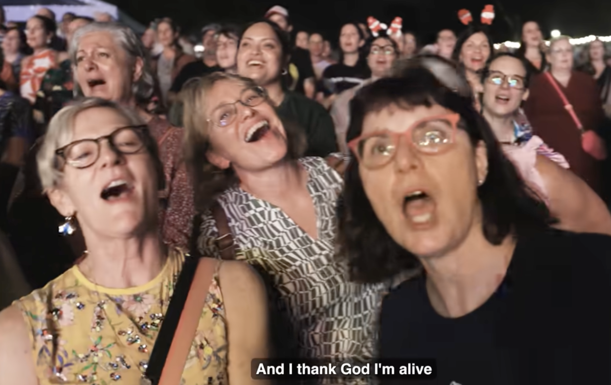 Wow, what a performance of a wedding classic!